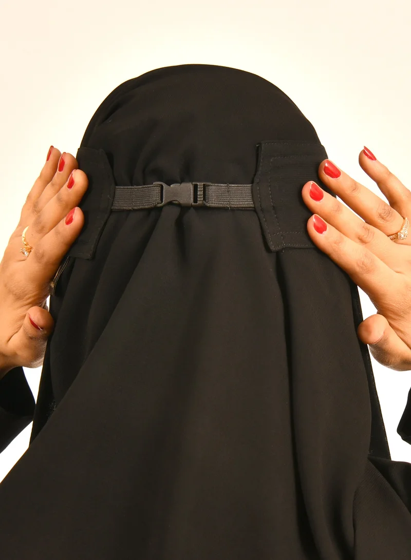 HAWRAA ABAYA Niqab with a closure piece