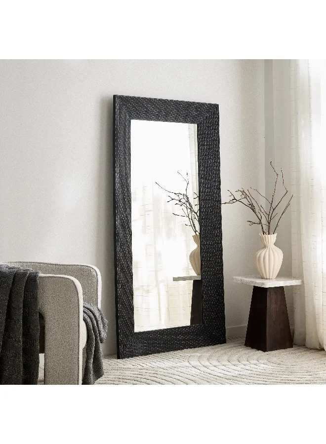 Home Box Rena Taper Wooden Floor Mirror - 90x180 cm