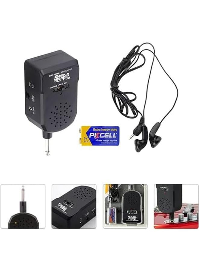 جيديوس 3 واط حجم كبير مكبر صوت الجيتار صغير محمول غيتار كهربائي باس مكبرات الصوت مع تشويه Timbre دعم Mp3 سماعة إخراج صوت رائع - Image 3