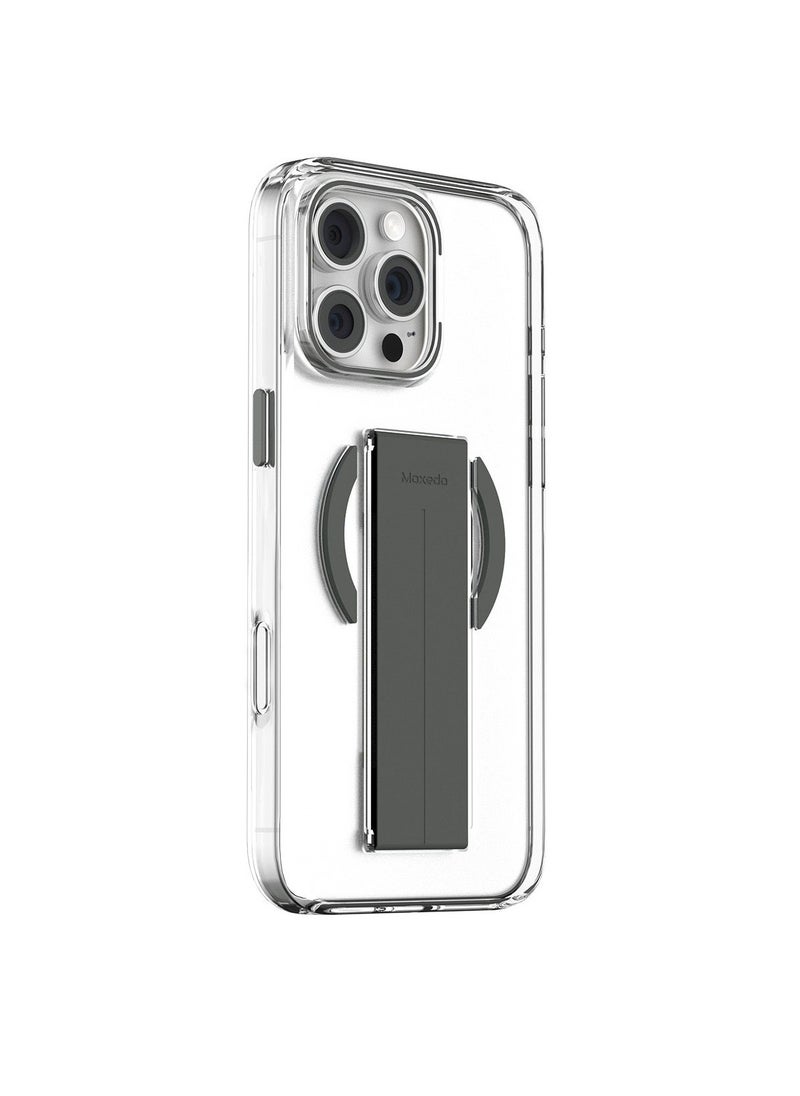 Moxedo Moxedo Magnetic Protective Case Scratch Resistant Drop Protection Magsafe Technology Compatible for iPhone 16 Pro 6.3 inch - Grey  - Image 1