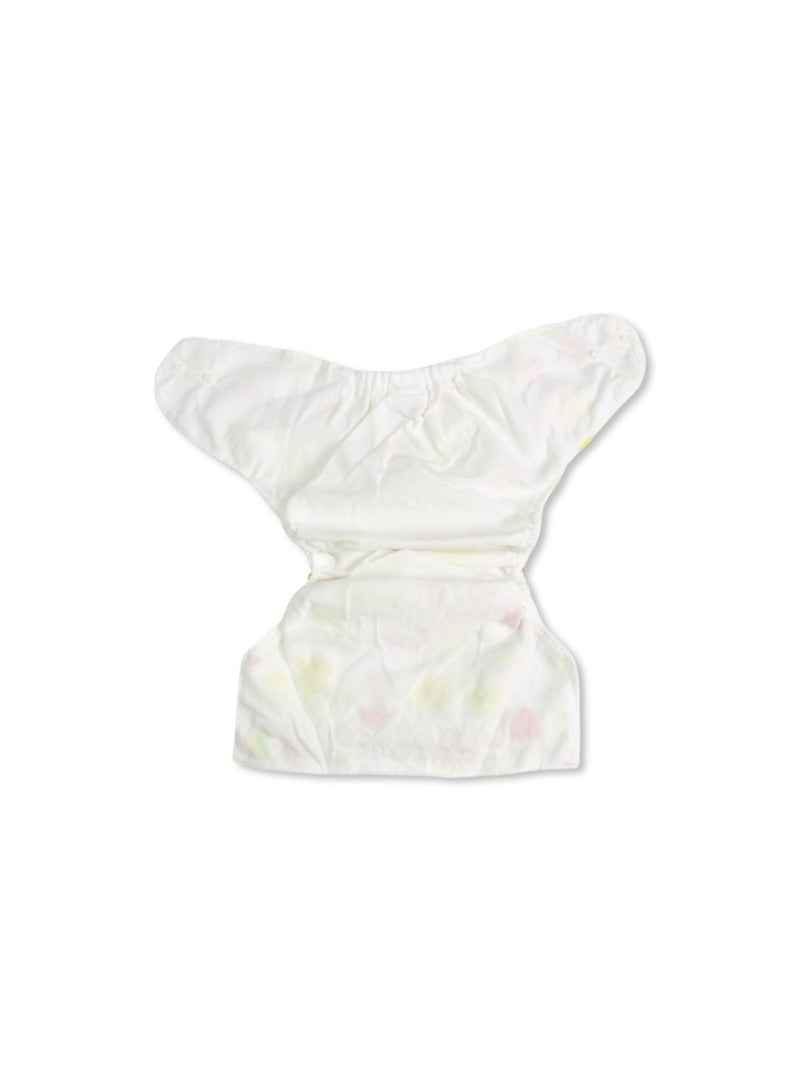 حفاضات أطفال قطنية - بيضاء بنقشة فواكه - Image 3