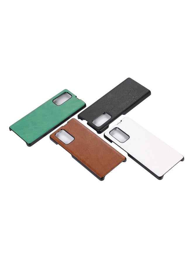 اس-توب جراب لهاتف LG Wing 5G FaletteTexture PU+TPU+PC جراب هاتف مقاوم للصدمات - Image 4