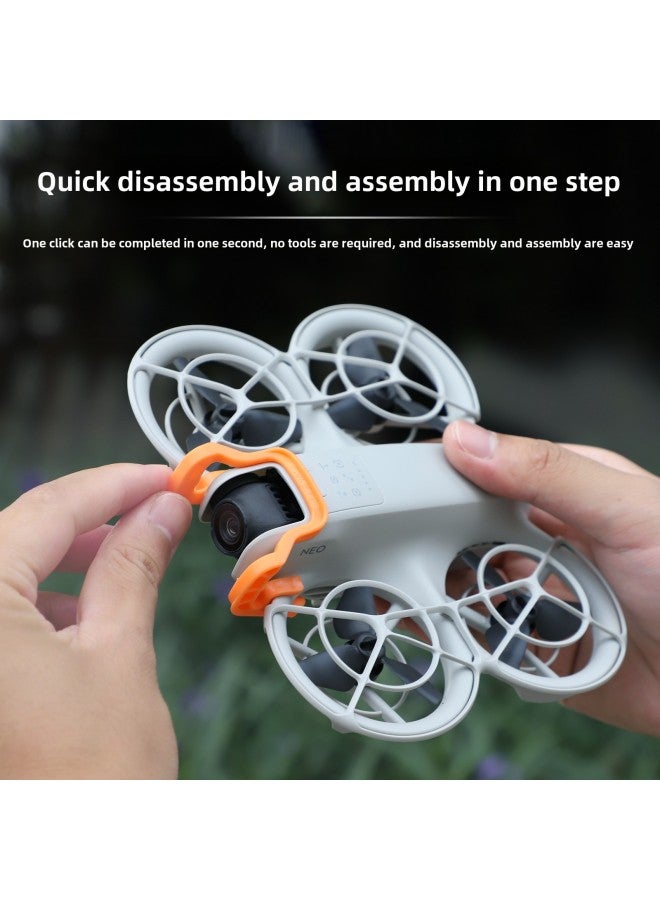 Generic Sunnylife Applicable DJI NEO Insurance Bumper Pan/tilt Lens Anti-collision And Anti-scratch Protection Accessories-Colour:Red - Image 4