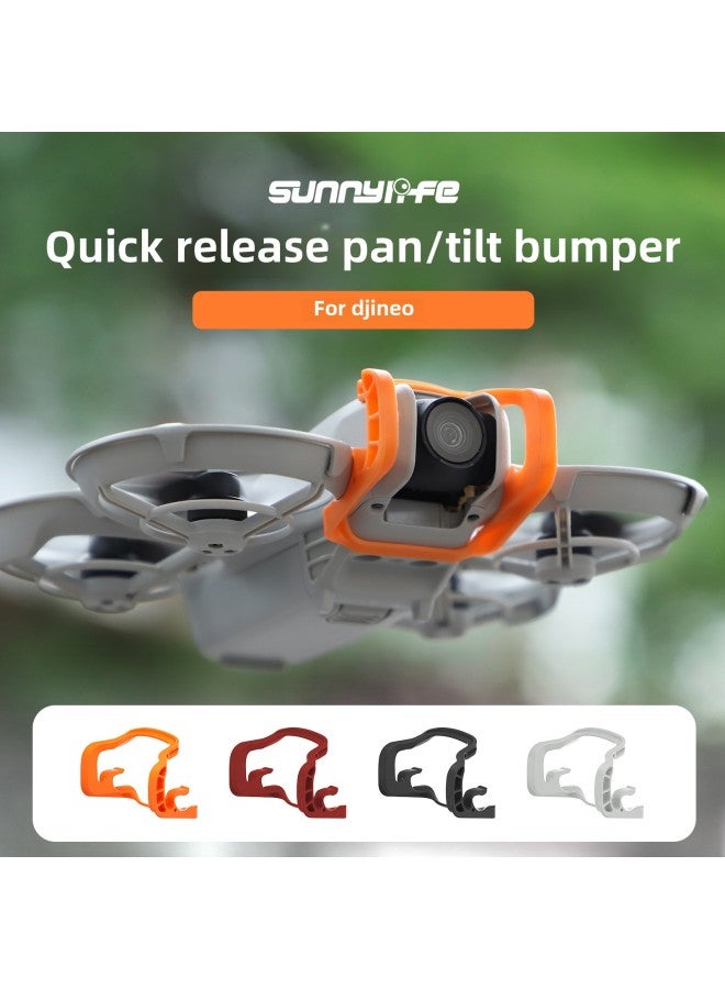 Generic Sunnylife Applicable DJI NEO Insurance Bumper Pan/tilt Lens Anti-collision And Anti-scratch Protection Accessories-Colour:Red - Image 2