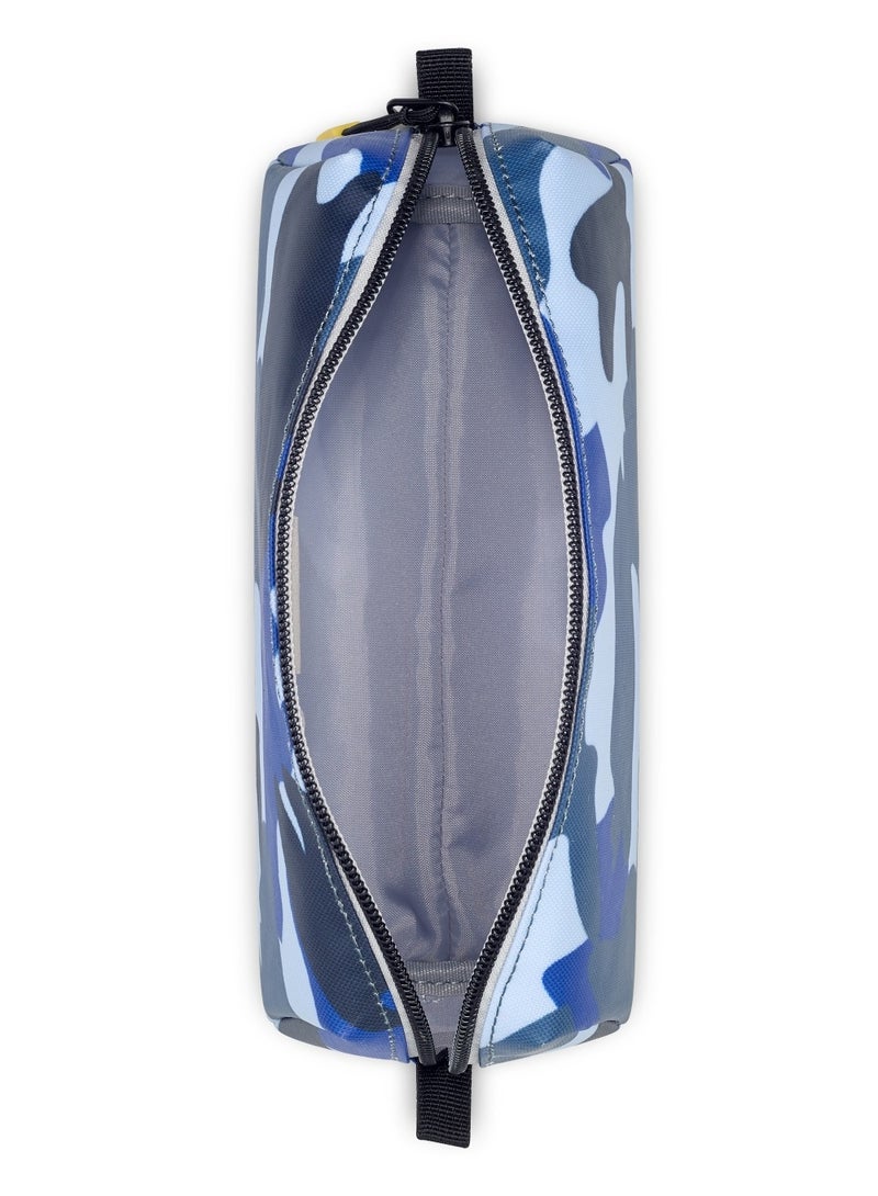 DELSEY Paris BTS 2023 Top Zip Opening Pencil Case 1 Compartment - Camo Blue  - Image 3