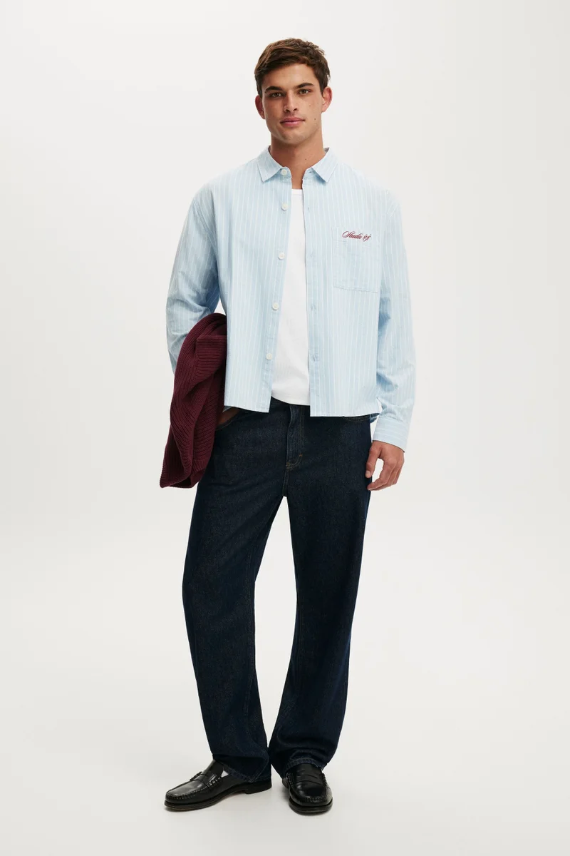 Cotton On BEDFORD LONG SLEEVE SHIRT