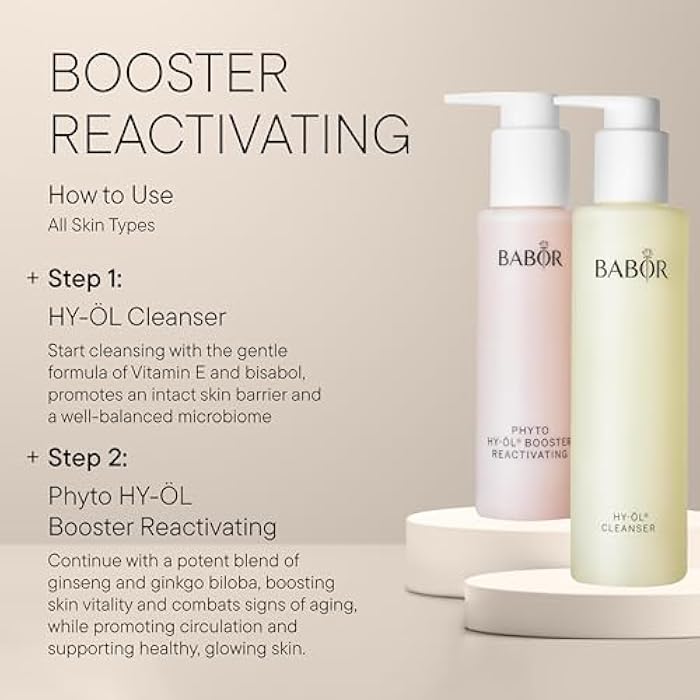 BABOR Phyto Hy-Ol Booster Hydrating for Dry Skin, Facial Cleanser for Use with Hy Oil, Phyto HY-OL Booster Hydrating - Image 3