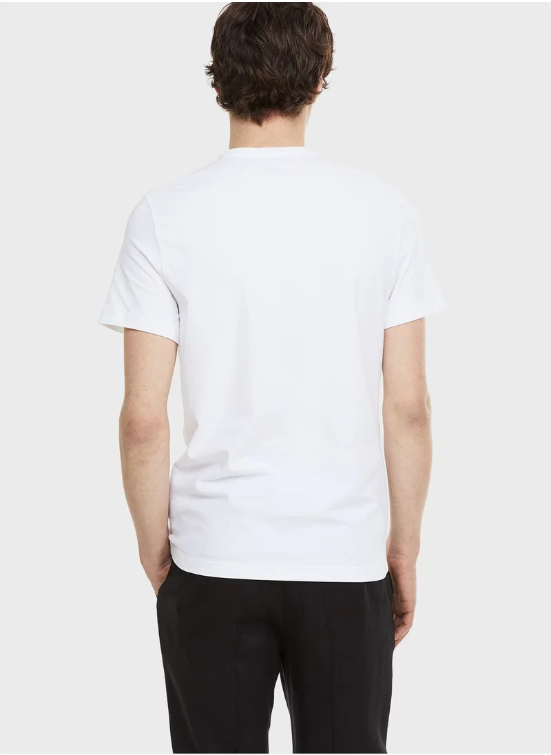 H&M V-Neck Slim Fit T-Shirt
