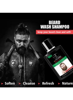 AICHUN Beard Shampoo Repair and Activation,Help hair regeration,Pure Natural Nutrients  - Image 3