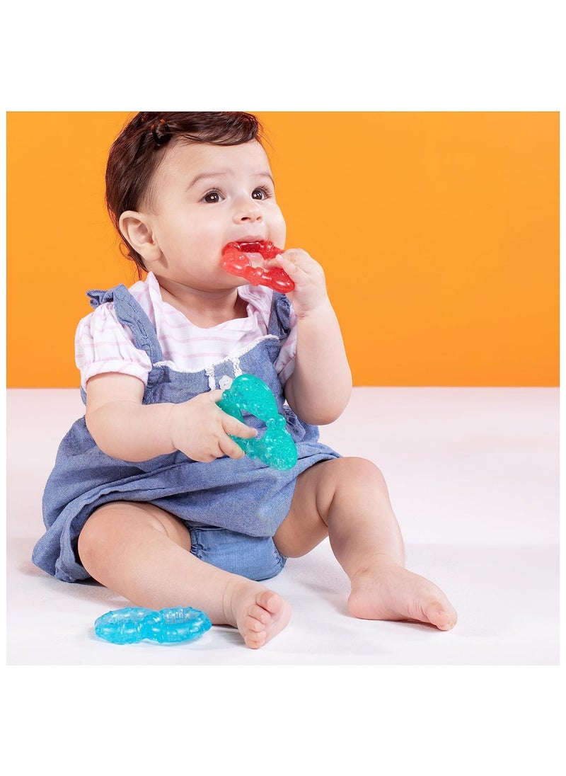Bright Starts BRIGHT STARTS-44-Stay Cool Teethers¢ Gel-Filled 3 Pack  - Image 2