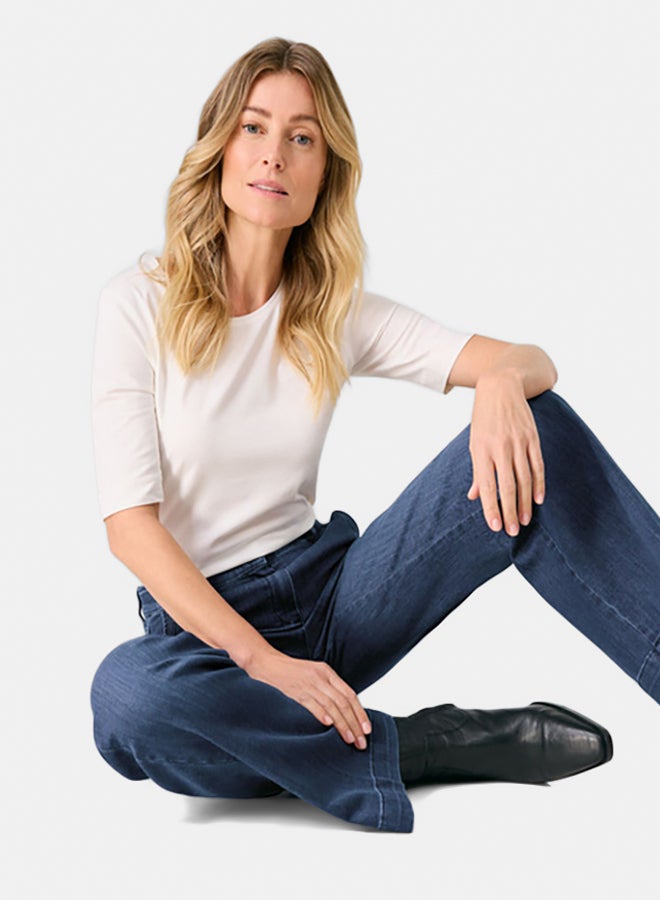 GERRY WEBER Wide-Leg Jeans With Stretch For Comfort  - Image 3