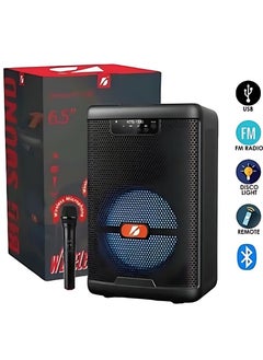 KTS-1330 Portable Bluetooth Speaker with Wireless Microphone