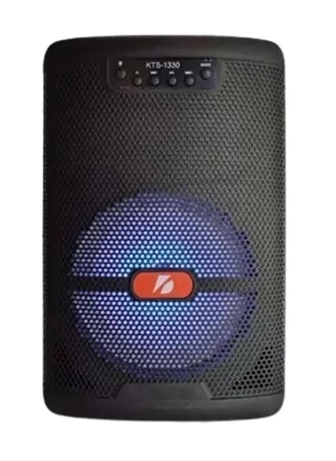 KTS - KTS-1330 Portable Bluetooth Speaker with Wireless Microphone - Image 1