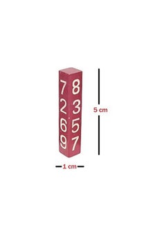 MilesMagic Magician’S Mental Logs Gimmick Improved Version Mind Prediction Slates Predict Any Number Calculation Close Up Mentalism Metal Rods Prop Real Magic Trick  - Image 3