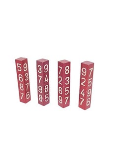 MilesMagic Magician’S Mental Logs Gimmick Improved Version Mind Prediction Slates Predict Any Number Calculation Close Up Mentalism Metal Rods Prop Real Magic Trick  - Image 2