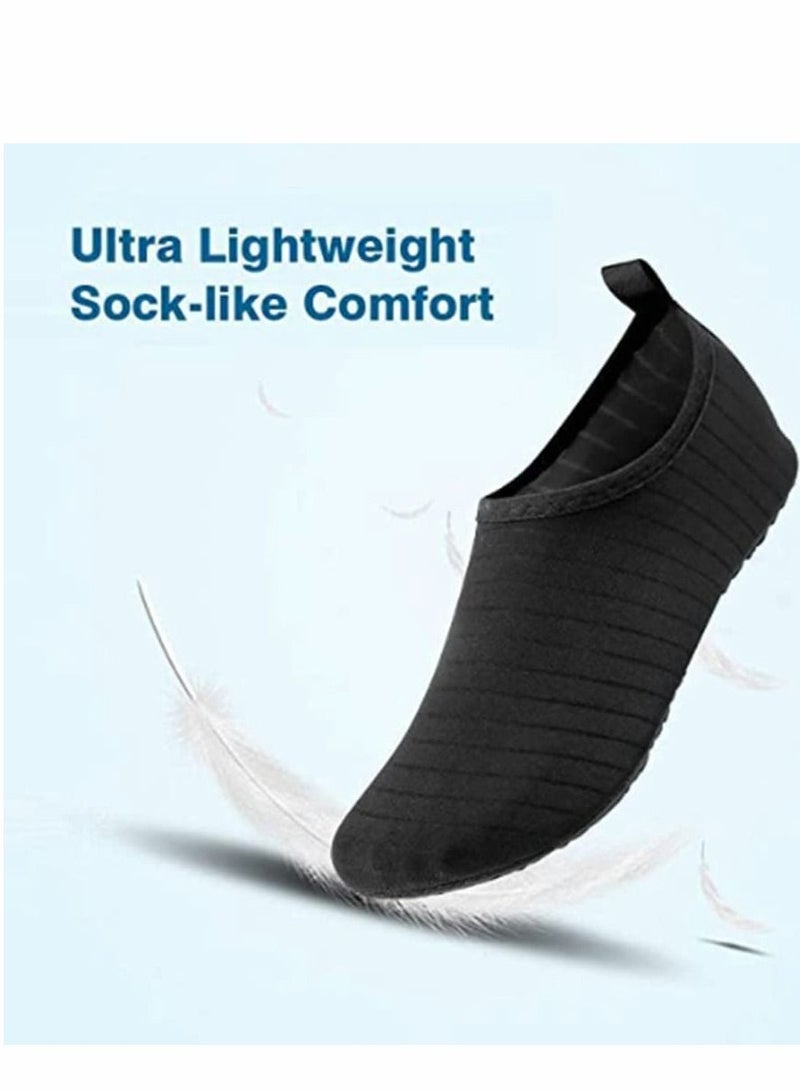 Excefore Water Shoes for Women Men Kids, Barefoot Quick-Dry Aqua Socks Slip-on Swim Beach Snorkeling Surfing Kayaking Walking Yoga(36-67EU)  - Image 4