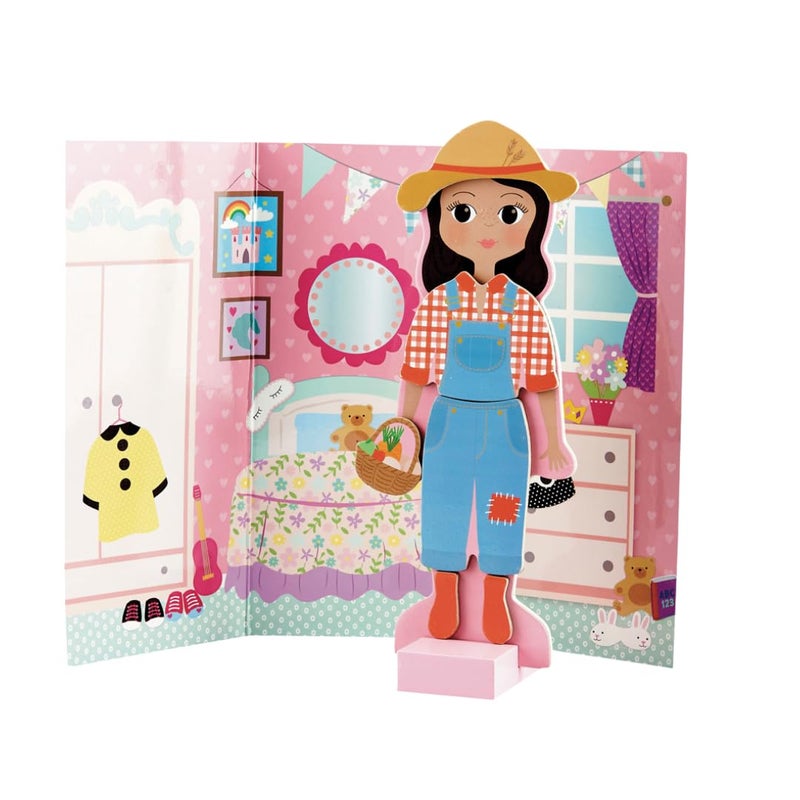 Floss Rock Floss  Rock Magnetic DressUp Doll  Sophia - Image 3