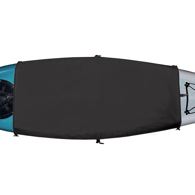 Kayak Cockpit Cover 60x29inch Durable Oxford Cloth With Waterproof Undercoating - Adjustable Bungee Cord Fit Universal Cockpit Drape for Kayak Storage Transportation Outdoor Use - Image 1