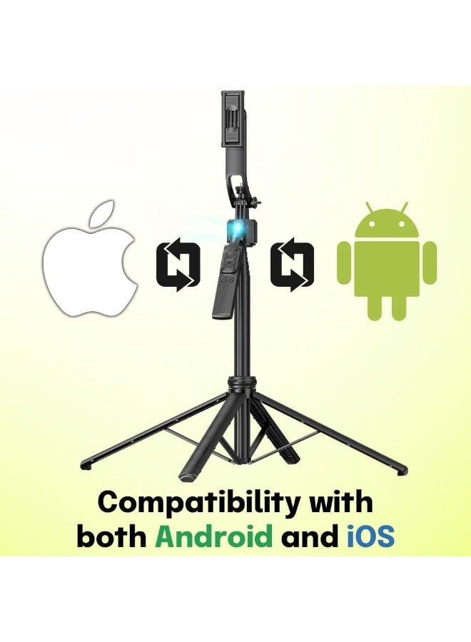 SMARTX C17 AI Face Tracking Gimbal Phone Portable Selfie Stick 360°rotation Bracket Anti-Shake Wireless Bluetooth Live TripodAi Follow-Up Anti-Shake Gimbal Quadruped Fully Automatic Photo Artifact - Image 2