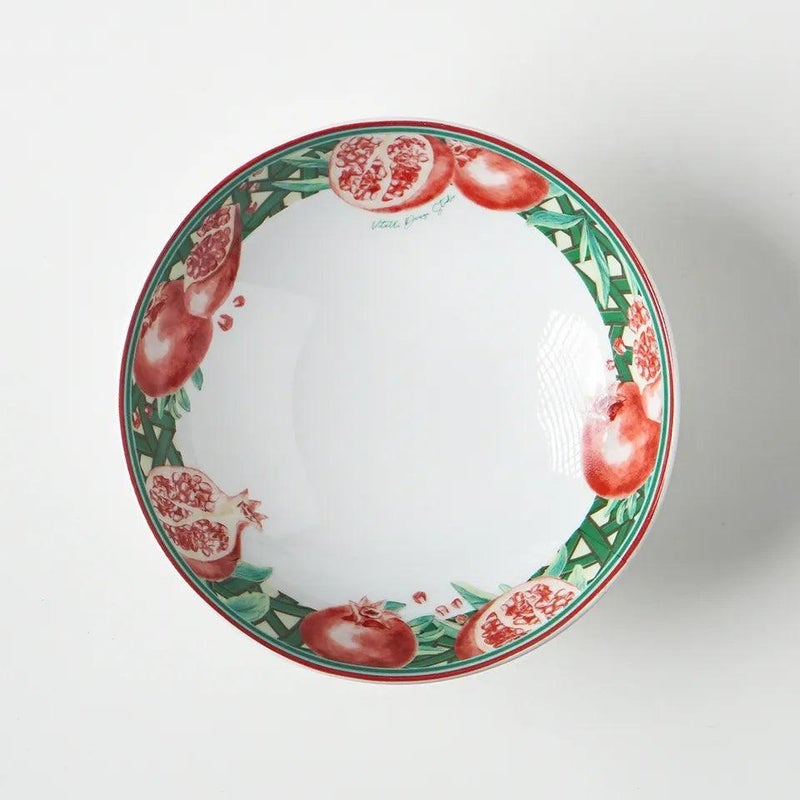 VITELLI DESIGN STUDIO Hazeran Pomegranate Porcelain Bowl - Image 4