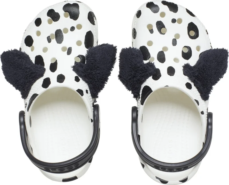 كروكس Classic Dalmatian Clog T - White/black