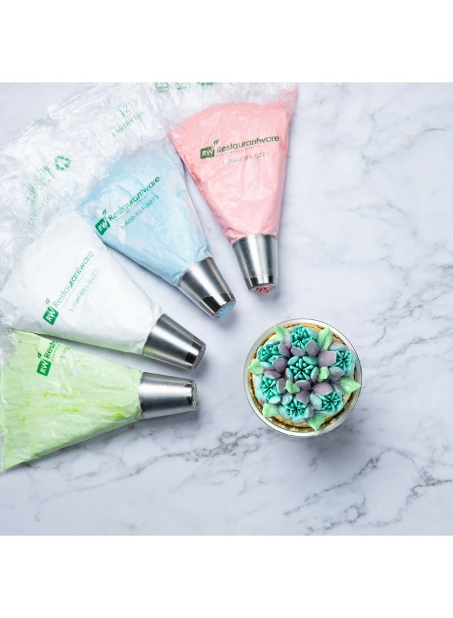 Restaurantware Russian Piping Tip, 1 Flower Cake Decor Piping Tip - #55, Corrosion-Resistant, Stainless Steel Decorating Tip For Frosting, Dishwashable, Decorate Cupcakes, Cakes, or Cookies - Image 3