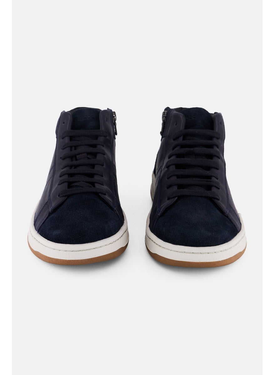 GEOX Men U Magnete H Lace Up Casual Shoes, Navy  - Image 3