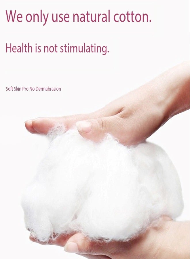 Generic Pack of 8 Multipurpose Portable Pure Soft Cleansing Wipes Skin Friendly Makeup Remover Cotton Towel for Outdoor Travel 20x14 cm - Image 3