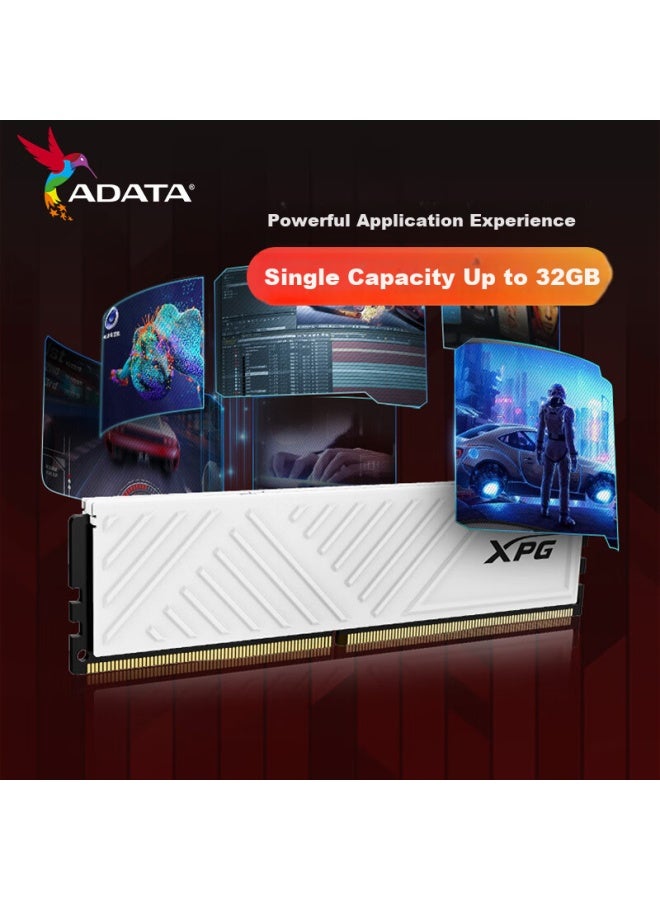 ADATA ذاكرة سطح المكتب Adata 16Gb Ddr4 3600 Xpg-Weilong D35، أبيض غير لامع - Image 2