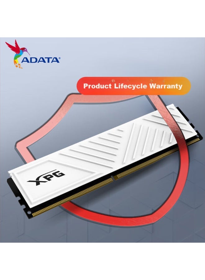 ADATA ذاكرة سطح المكتب Adata 16Gb Ddr4 3600 Xpg-Weilong D35، أبيض غير لامع - Image 4