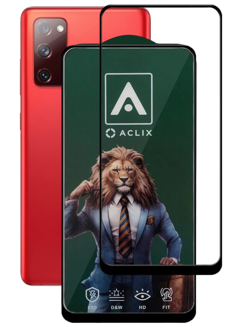ACLIX Antistatic ESD Dustproof Premium Quality High Definition Tempered Glass Screen Protector Designed For Samsung Galaxy S20 FE - Image 1