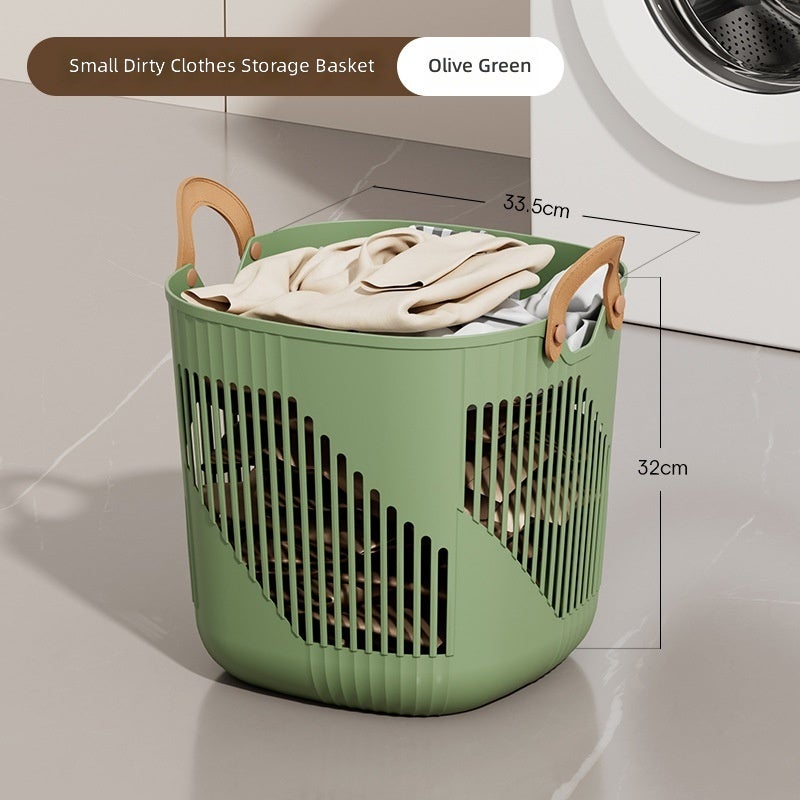 Foldable Laundry Basket for Bathroom Storage - Modern Minimalist Design