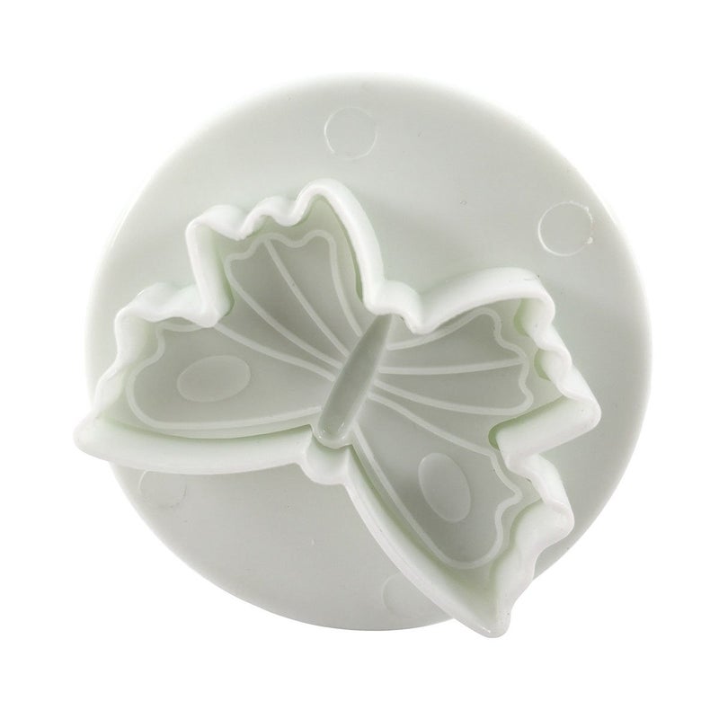 Daycount 33 Pcs Fondant Cutters Tools  Fondant Cake Cutter Mould  Ejector Stamp Modeling Cookie Plunger Cutter Sugarcraft Flower Leaf Butterfly Heart Shape Decorating Mold DIY Tools - Image 5