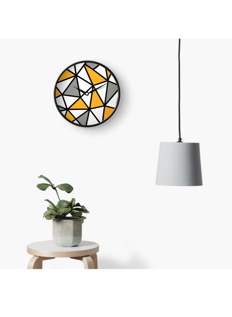 ريزاريز مجموعة صفراء من 8 قطع (6 أغطية مع حشوات، ساعة حائط واحدة، سجادة واحدة 5.25 × 7.22 قدم، غطاء أريكة واحد) - Image 2