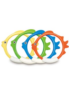Goolsky 4pcs Diving Ring Sets, Suitable For Throwing, Diving, Underwater Pool Play, Swimming Training And Entertainment ﻿  - Image 3