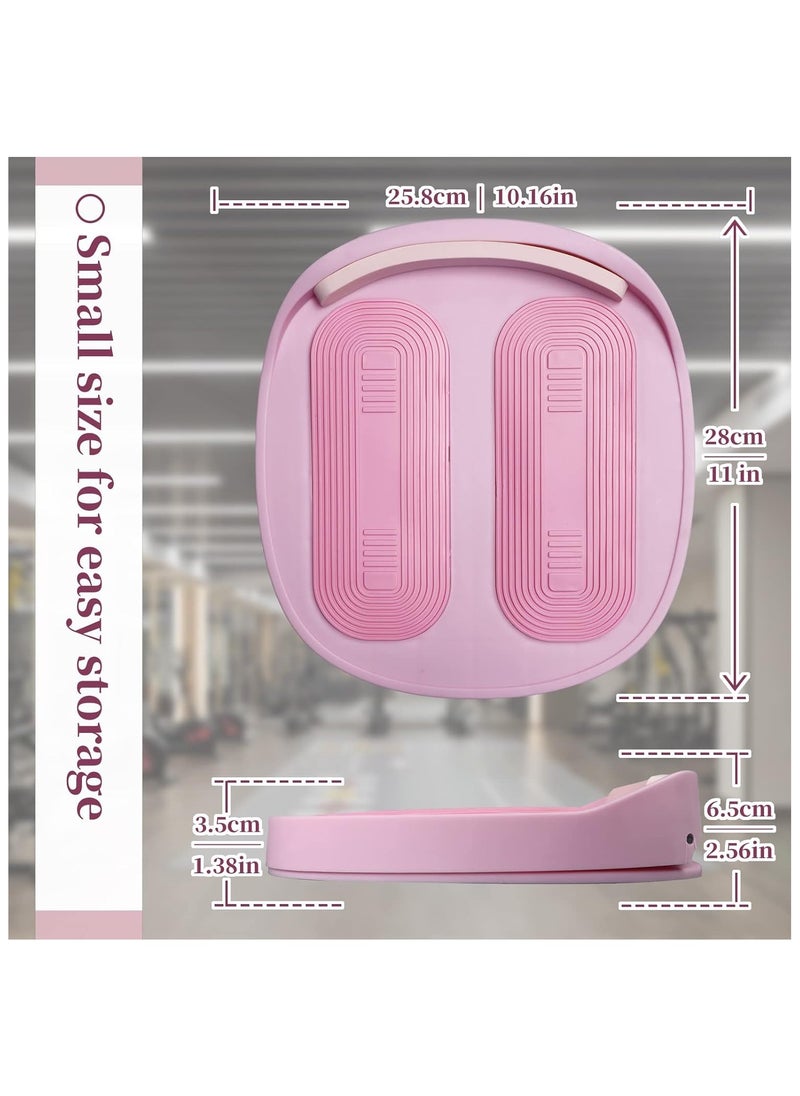 Generic Slant Board, Portable Plastic Calf Stretcher, Adjustable Slant Board for Calf Stretching Squats, Non Slip Incline Board, Stable Calf Stretch, Squat Wedge (Pink)  - Image 3