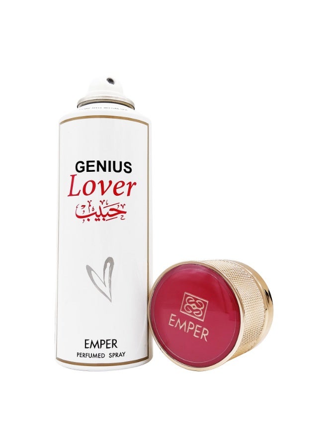 امبر بخاخ الجسم جينيوس لافر للنساء 200 مل - Image 2