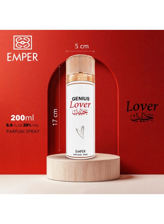 امبر بخاخ الجسم جينيوس لافر للنساء 200 مل - Image 4