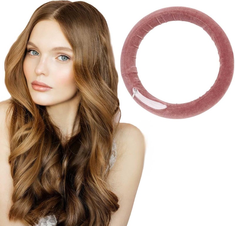 klarako Hair Rollers for Circular Hair Curlers Heatless Curls Large Big No Heat Hair Roller You Can Sleep in Soft Foam Curling Rods Hair Rollers Overnight for Women Curler Straightener (D, One Size) - Image 2