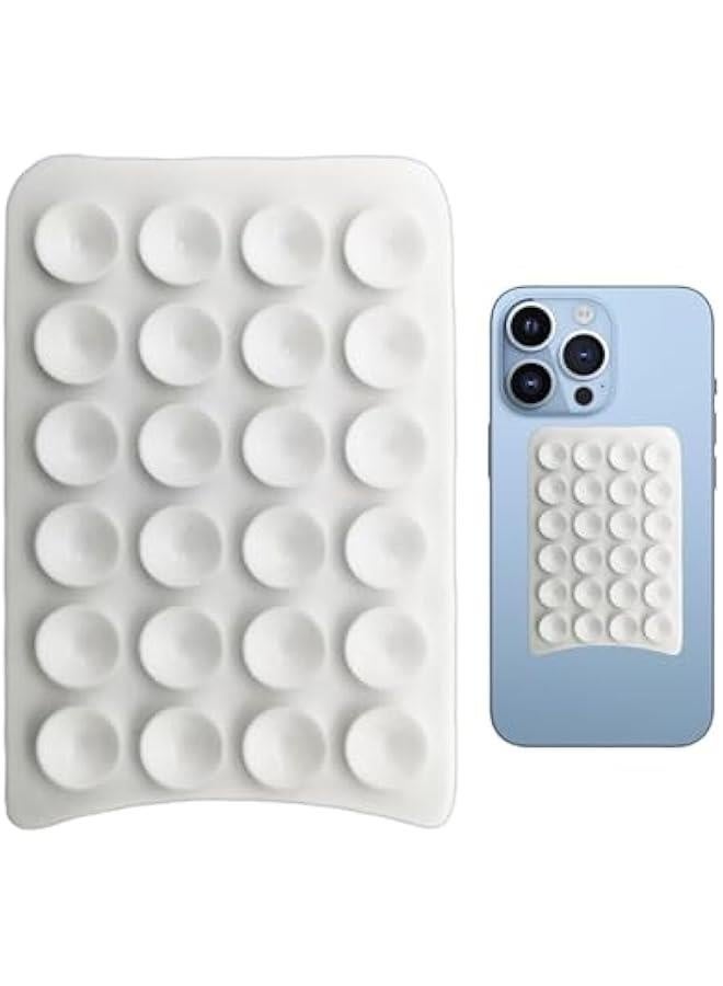 Silicone Suction Phone Case - Suction Cup Phone Holder | Suction Phone Case Mount | Non Slip Suction Cup Phone Mount | Phone Suckers Cups Adhesion | Mobile Phone Case Holder for Mobiles Tablets - Image 1