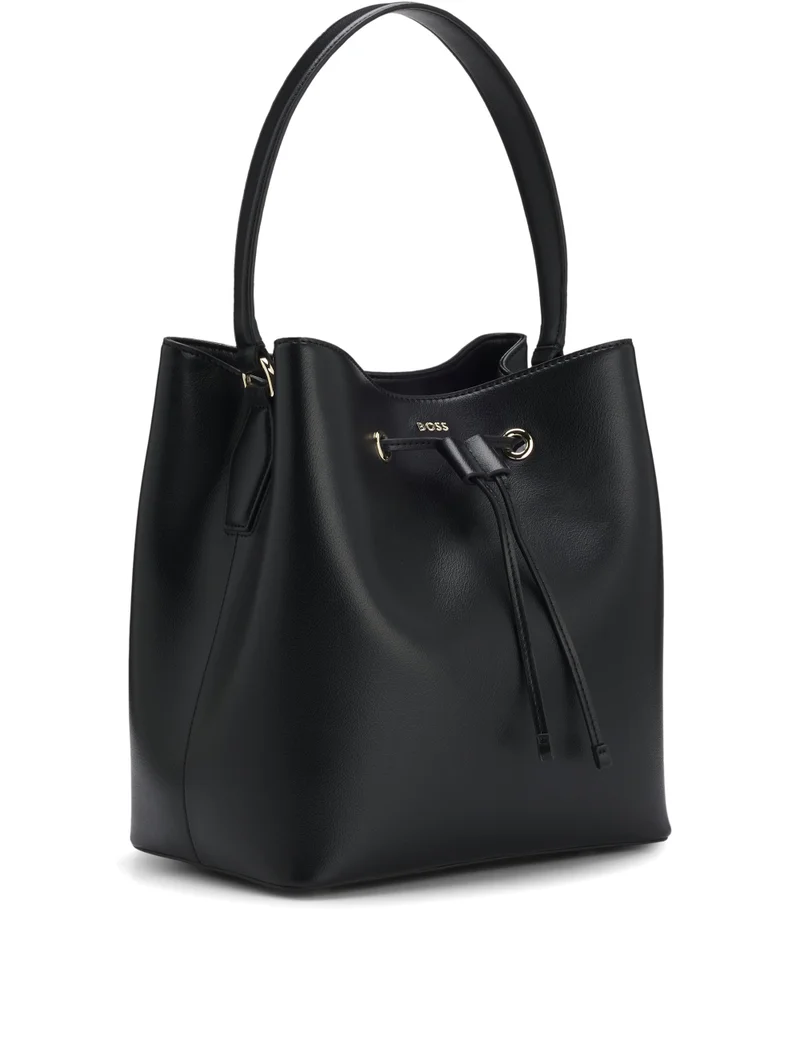 BOSS Bucket bag in faux leather