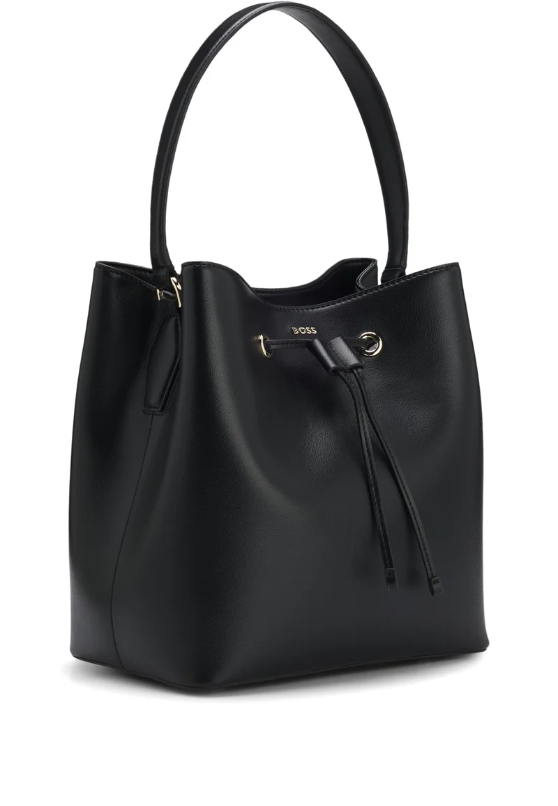 بوس حقيبة دلو جلد صناعي