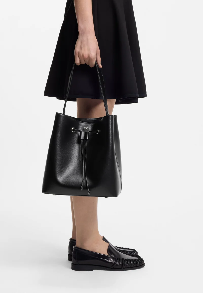 BOSS Black Bucket bag in faux leather for Women | Best Price UAE