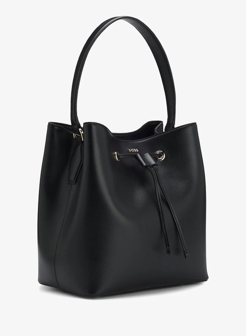 BOSS Bucket bag in faux leather