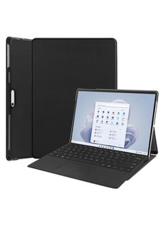 Generic Compatible with Microsoft Surface Pro 11 (2024) 13 inch Case,PU Leather Flip Stand Hard PC Back Cover for Funda Surface Pro 11 Tablet Case  - Image 1