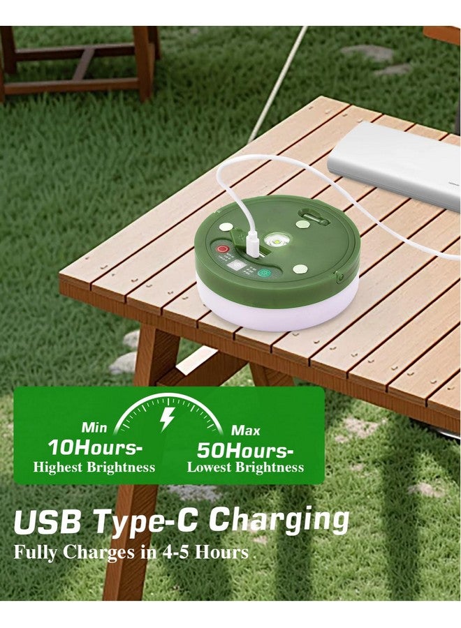 Anpro 2 In 1 Camping String Lights, 32.8 Ft String With Warm White 132 Leds, Usb Rechargeable With Remote Control, Adjustable Brightness, 6 Light Modes, Portable Camping Light For Outdoor, Decoration - Image 4