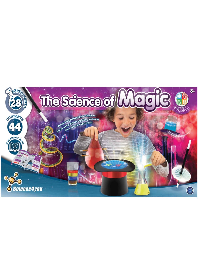 Science4you The Science of Magic Science 4 you  Educational Kit for kids 6 years and Above - Image 1