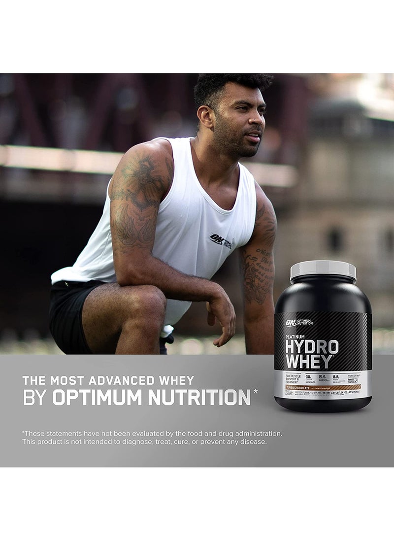 Optimum Nutrition - Platinum Hydro Whey Turbo Chocolate 1.8Lbs-820 Grams-20 Servings - Image 1
