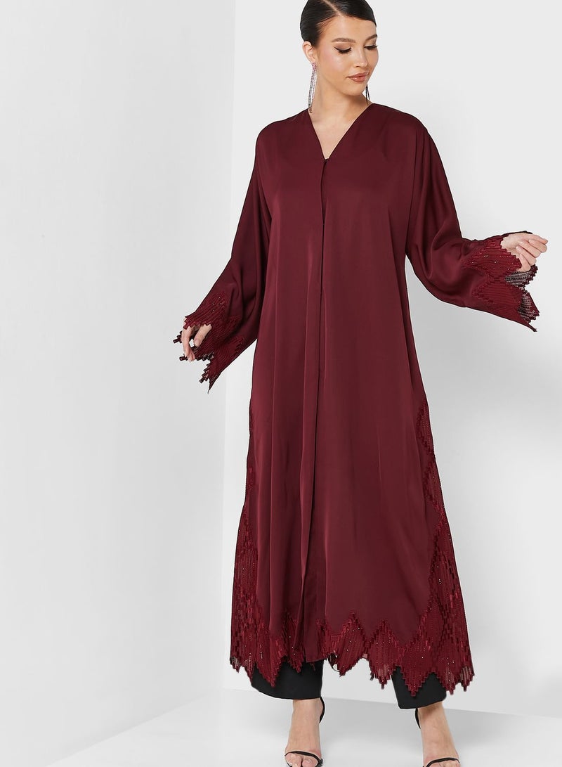 خزانة عباية مزينة بأحجار لامعة - Image 1