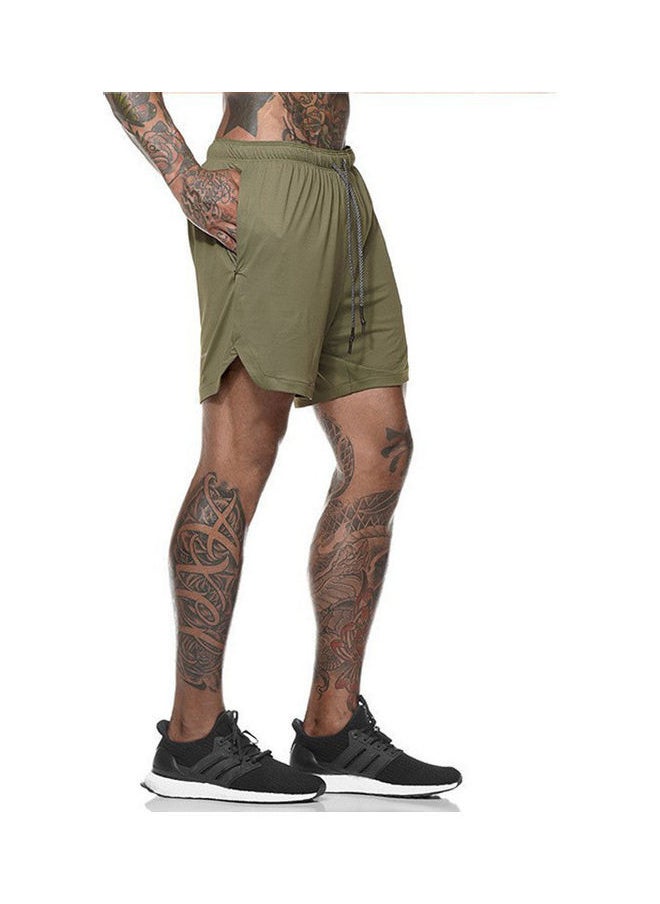 NIBEMINENT Running Shorts With Phone Pocket  - Image 1